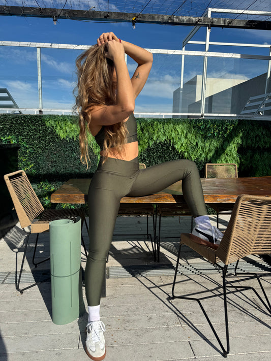 Atlantic Cross Waist Legging - Ar